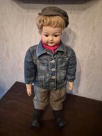 Antieke Jongenspop met Kleding, Ophalen, Gebruikt, Pop