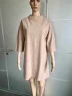 J131 Reserved maat S/M=36/38 jurk jurkje beige, Kleding | Dames, Beige, Ophalen of Verzenden, Zo goed als nieuw, Maat 36 (S)