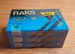 Raks SD-X 90, 3 PACK., Cd's en Dvd's, Cassettebandjes, 2 t/m 25 bandjes, Overige genres, Ophalen of Verzenden, Onbespeeld