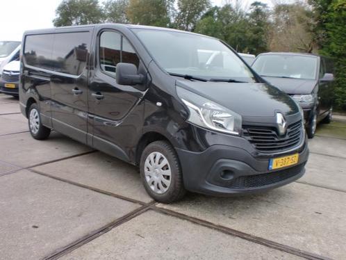 Renault Trafic 1.6DCi T29 L2H1BJ2018 ZWART LEASE€183 AIRCO, Auto's, Bestelauto's, Bedrijf, Te koop, ABS, Airconditioning, Boordcomputer