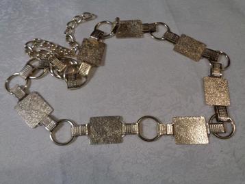 goudkl schakel riem 95 cm lang nr k 5730 beschikbaar voor biedingen