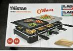 Tristar PD-9051 Raclette Steengrill - Nieuwstaat!, Ophalen of Verzenden, Vaatwasmachinebestendig, Zo goed als nieuw, Steengrill