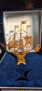 Verguld zilveren schip, Ophalen of Verzenden