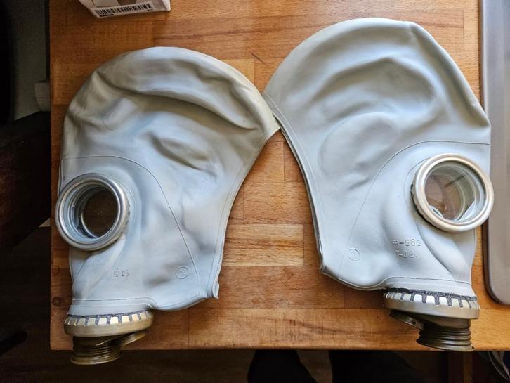 Russische Gasmaskers, Verzamelen, Militaria | Algemeen, Landmacht, Overige typen, Nederland, Ophalen of Verzenden
