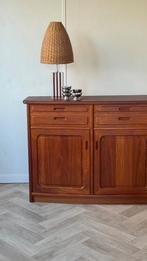 vintage teak dressoir, Ophalen, Vintage mid century, 150 tot 200 cm, Teakhout