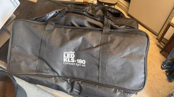 2 x Eurolite LED KLS-180 Compact light set bag/tas beschikbaar voor biedingen