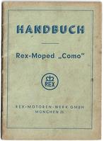 Rex Como Handbuch handleiding (1851z) bromfiets, Ophalen of Verzenden, Zo goed als nieuw