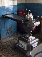 antieke plattebuiskachel, Ophalen