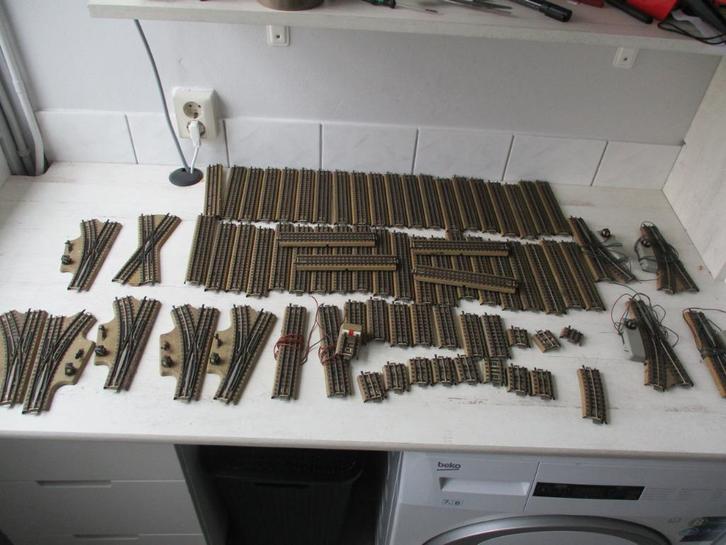 Märklin Rails en Wissels uit de 3600 Serie, Hobby en Vrije tijd, Modeltreinen | H0, Zo goed als nieuw, Rails, Wisselstroom, Märklin