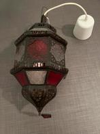 Arabische hanglamp met rood en witte vlakken, Ophalen
