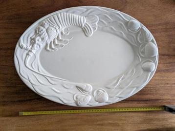 Vis serveer schaal 35 x 50 cm beschikbaar voor biedingen
