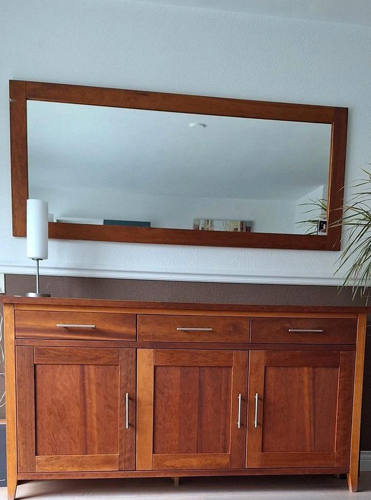 Meubels massief hout kersen, Huis en Inrichting, Kasten | Dressoirs, Gebruikt, 150 tot 200 cm, 25 tot 50 cm, Met lade(s), Met deur(en)