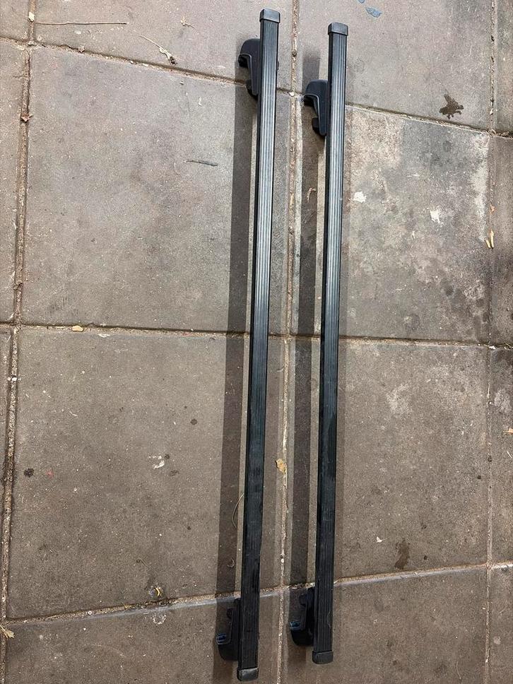 Dakdragers Volvo XC90 - Open Dakrailing, Auto diversen, Dakdragers, Gebruikt, Ophalen