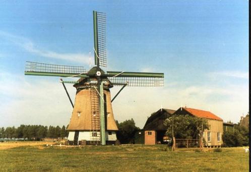 (NH286) Ansichtkaart Midden-Beemster molen Nachtegaal 1982, Verzamelen, Ansichtkaarten | Nederland, Gelopen, Noord-Holland, 1980 tot heden