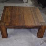 Salontafel massief notenhout, Huis en Inrichting, Ophalen, 50 tot 100 cm, Zo goed als nieuw, Minder dan 50 cm