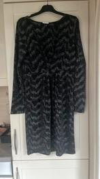 Midijurk Vila L zwart met zilveren glitters, Zwart, Vila, Maat 42/44 (L), Nieuw