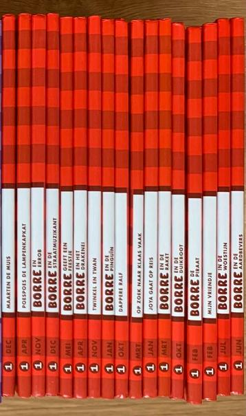 Collectie van 17 Borre boekjes groep 1 beschikbaar voor biedingen