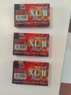 Maxell cassettebandjes XL II, nieuw in verpakking, Cd's en Dvd's, Cassettebandjes, Ophalen, 2 t/m 25 bandjes, Overige genres, Zo goed als nieuw