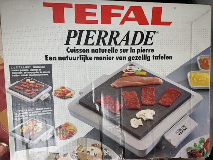 Tefal steengril Pierrade KERST SINTERKLAAS, Witgoed en Apparatuur, Gourmetstellen, Gebruikt, 4 t/m 7 personen, Ophalen