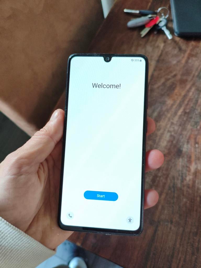 Samsung A41, Telecommunicatie, Mobiele telefoons | Samsung, Gebruikt, Zwart, Touchscreen, Ophalen of Verzenden