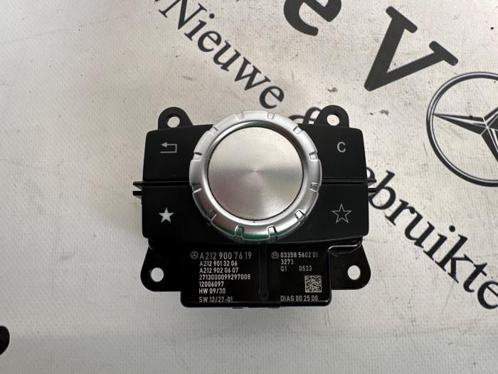 Command system bediening van een Mercedes E-Klasse, Auto-onderdelen, Elektronica en Kabels, Mercedes-Benz, Gebruikt, Ophalen of Verzenden