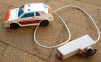 OUD speelgoed bestuurbare POLITIEAUTO (Rijkspolitie), Ophalen of Verzenden, Gebruikt