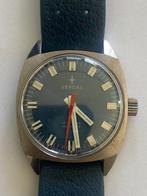 Verdal Herenhorloge New Old Stock, Overige merken, Leer, Staal, Polshorloge