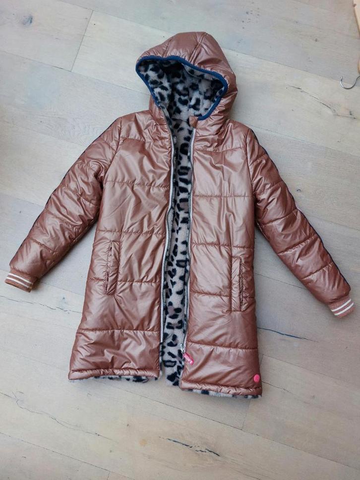 Prachtige B.nosy winterjas 158 164 omkeer jas reversible, Kinderen en Baby's, Kinderkleding | Maat 158, Nieuw, Meisje, Jas, Ophalen of Verzenden
