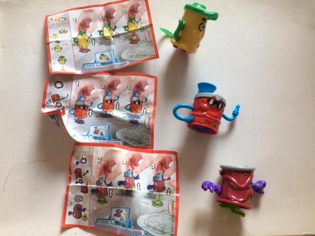 TT033 TT034 TT037Uit ferrero surprise eieren, Verzamelen, Verrassingseieren, Zo goed als nieuw, Ophalen of Verzenden