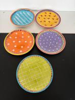 5 gebaksschotels blond Amsterdam, Blond Amsterdam, Ophalen of Verzenden, Zo goed als nieuw, Bord(en)