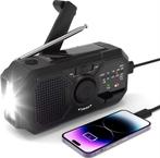 Draagbare Radio met Zaklamp & Powerbank - Ideaal voor Noodge, Ophalen, Nieuw, Radio, Met cd-speler