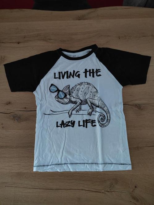 Kameleon T-shirt maat 134-140, Kinderen en Baby's, Kinderkleding | Maat 134, Zo goed als nieuw, Meisje, Shirt of Longsleeve, Ophalen of Verzenden