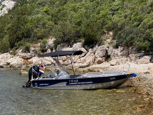 boot tekoop, Watersport en Boten, Vis- en Consoleboten, Nieuw, 10 tot 30 pk, 3 tot 6 meter, Benzine, Buitenboordmotor, Aluminium