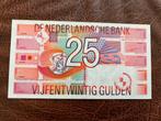 25 gulden 1989 UNC, Postzegels en Munten, Bankbiljetten | Nederland, Ophalen of Verzenden, 25 gulden, Los biljet