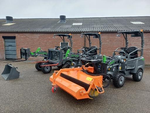 Elektrische mini shovel WCM l1580e, Zakelijke goederen, Machines en Bouw | Kranen en Graafmachines, Wiellader of Shovel, Ophalen of Verzenden