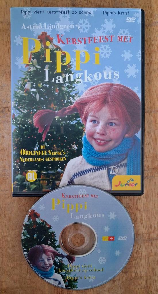 DVD Kerstfeest met Pippi Langkous  - Astrid Lindgren, Diversen, Kerst, Ophalen of Verzenden