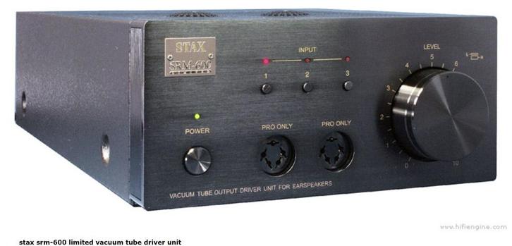Stax SRM-600 Limited met EC99 triode als nieuw in doos, Audio, Tv en Foto, Koptelefoons, Zo goed als nieuw, Overige merken, Ophalen of Verzenden