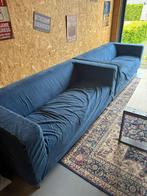 Klippan witte ikea bank met spijkerstof hoes, Huis en Inrichting, Ophalen, 150 tot 200 cm, Tweepersoons, 75 tot 100 cm