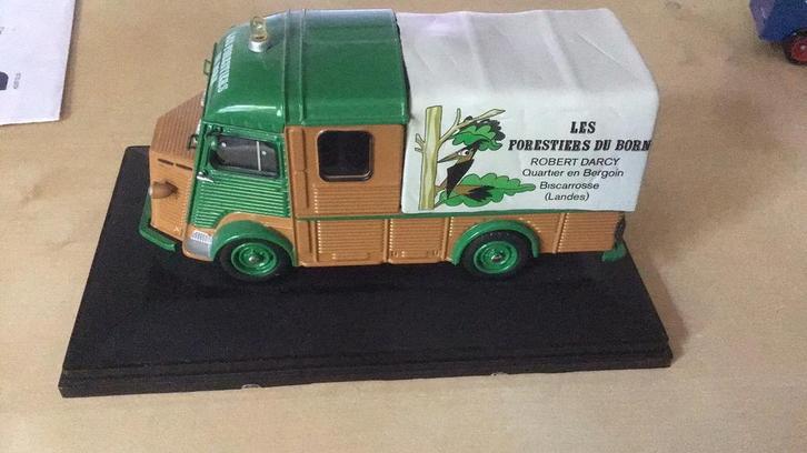 CITROEN HY 1968 DUBBEL CABINE + PLATEAU NOGAL APART ELIGOR, Hobby en Vrije tijd, Modelauto's | 1:43, Nieuw, Auto, Overige merken