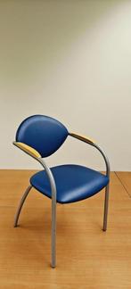 Vepa Alpine stoel blauw, Huis en Inrichting, Stoelen, Ophalen, Overige materialen, Blauw, Zo goed als nieuw