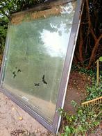 2 grote ramen in kozijn, Ophalen, Gevelraam of Ruit, Gebruikt, 160 cm of meer
