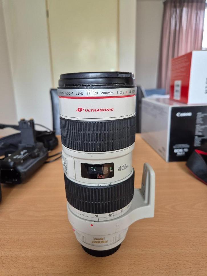 Canon zoomlens EF 70-200 mm 1:2,8 L USM, Audio, Tv en Foto, Fotografie | Lenzen en Objectieven, Gebruikt, Telelens, Zoom, Ophalen of Verzenden
