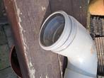 pvc bocht, Doe-het-zelf en Verbouw, Buizen en Afvoer, Ophalen, Bochten, Gebruikt, Pvc