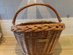 Mooie rieten fietsmand, Fietsen en Brommers, Fietsaccessoires | Fietsmanden, Ophalen of Verzenden, Zo goed als nieuw, Fietsmand