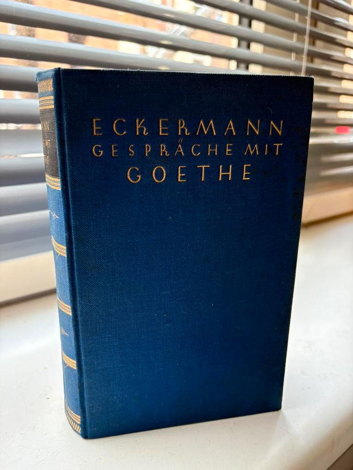 Eckermann Gespräche mit Goethe - Klassieker, Boeken, Literatuur, Gelezen, Europa overig, Ophalen of Verzenden