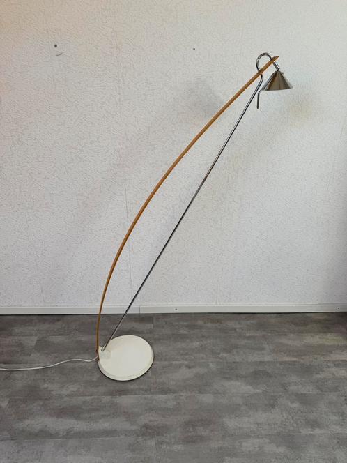 Vintage vloerlamp - Tord Bjorklund voor Ikea - Prolog, Huis en Inrichting, Lampen | Vloerlampen, Gebruikt, 100 tot 150 cm, Hout