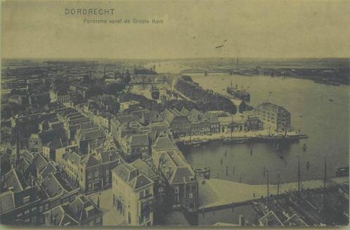 (304-014-033) Dordrecht Panorama vanaf de Groote Kerk, Verzamelen, Ansichtkaarten | Nederland, Zuid-Holland, Verzenden