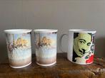 3 kunst mokken Salvador Dali, Huis en Inrichting, Keuken | Servies, Ophalen of Verzenden, Zo goed als nieuw, Overige stijlen, Kop(pen) en/of Schotel(s)