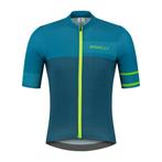 Fietsshirt Rogelli Block blauw/lime  AANBIEDING VAN 62,95, Verzenden, Info@gowapromotions.com, Nieuw, 4838gt