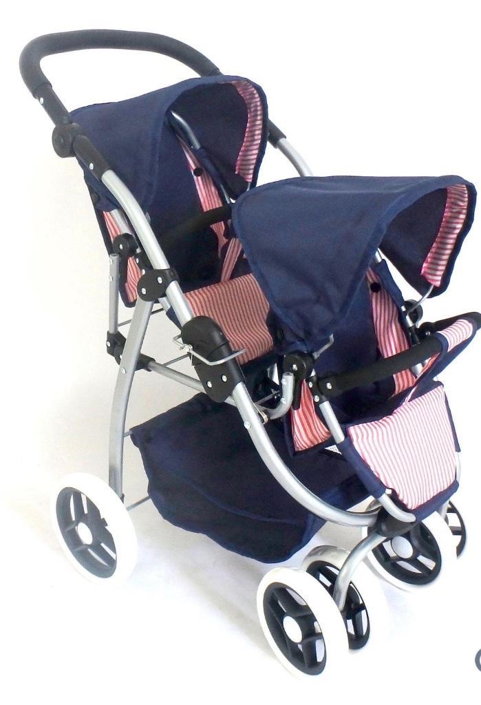 Tweeling kinderwagen speelgoed, Kinderen en Baby's, Tweelingen en Meerlingen, Zo goed als nieuw, Kinderwagen of Buggy, Ophalen